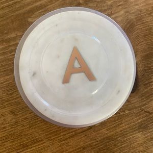 Marble “A” coasters